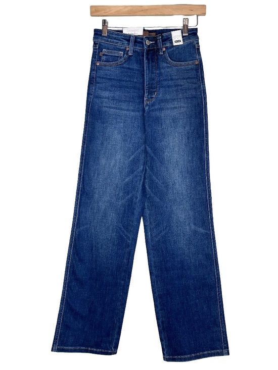Judy Blue Denim - NWT Judy Blue The Alyssa Tummy Control Classic Straight Sz 3/26 Dark Blue Jeans
